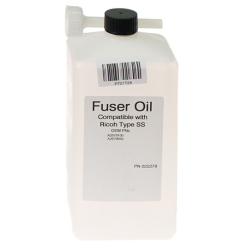 Масло силиконовое Ricoh Type SS (A257-9550, A257-9100, 117-0215, A2579550, A2579100) (1L) (o)