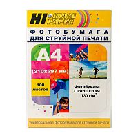 Фотобумага Hi-Image Paper глянцевая односторонняя, A4, 130 г/м2, 100 л.