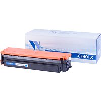 Картридж NV Print NV-CF401X Cyan для HP Color LaserJet Pro M252dw/M252n/M274n/M277dw/M277n (2300k)