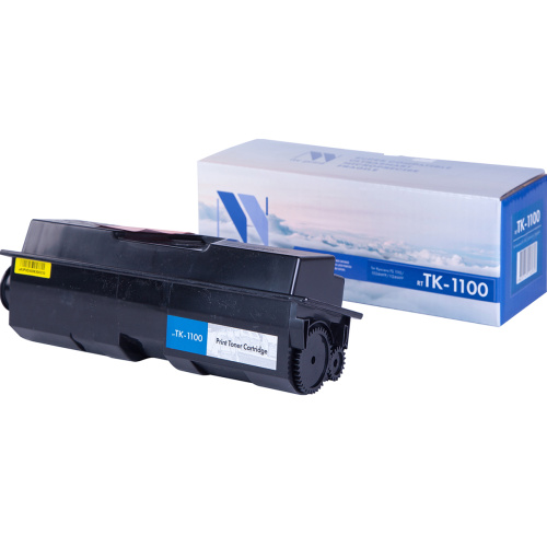 Тонер-картридж NV Print NV-TK-1100 black для Kyocera FS-1100/FS1024/1124MFP, 2100k