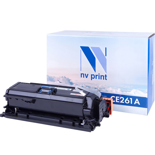 Картридж NV Print NV-CE261A Cyan для HP Color LaserJet CP4025dn/CP4025n/CP4525dn/CP4525n/CP4525xh (11000k)