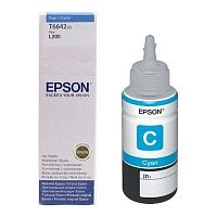 Чернила Epson L100/L200 (O) C13T66424A, cyan, 70ml оригинальные