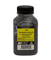 Тонер Hi-Black для Oki Универсальный С 301dn/C310 Bk, банка, 70 гр.