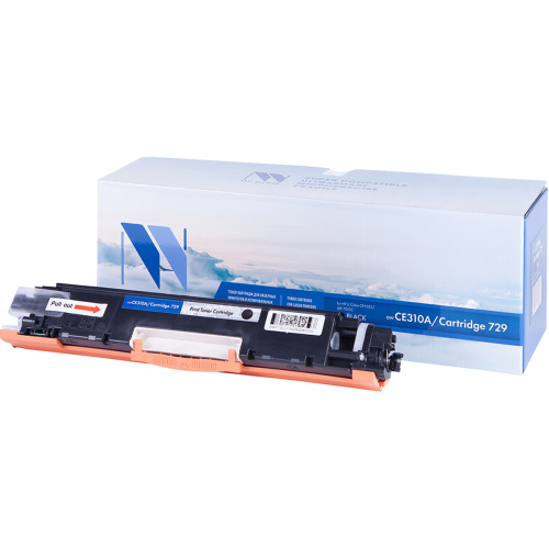 Картридж NV Print NV-CE310A/Canon 729 black для HP Color LJ PRO CP1025/CP1025NW Canon i-SENSYS LBP7010C/LBP7018С (1200k)