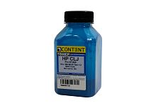 Тонер Content для HP CLJ Pro CP1025/Pro 100 M175, Тип 1.2, C, 30 г, банка