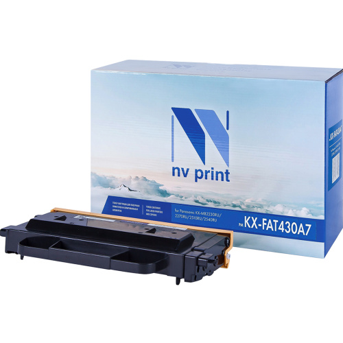 Картридж NV Print NV-KX-FAT430A7 для Panasonic KX-MB2230RU/2270RU/2510RU/2540RU (3000k) Картридж NV Print NV-KX-FAT430A7 для Panasonic KX-MB2230RU/2270RU/2510RU/2540RU (3000k)