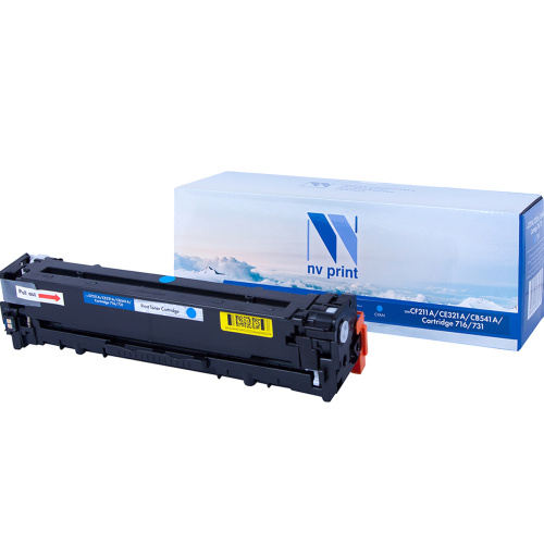 Картридж NV Print NV-CF211A/CE321A/CB541A/Canon 716/731 Cyan для HP LaserJet Color Pro M251n/M276n/CP1525n/CM1415fn/CP1215/CM1312 (1600k) Картридж NV Print NV-CF211A/CE321A/CB541A/Canon 716/731 Cyan для HP LaserJet Color Pro M251n/M276n/CP1525n/CM1415fn/CP1215/CM1312 (1600k)