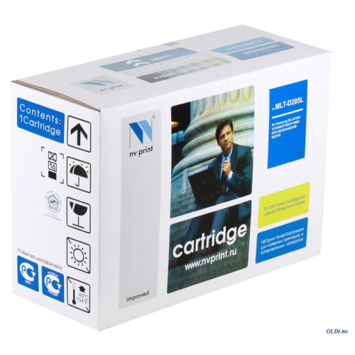 Картридж NV Print NV-MLT-D205L для Samsung ML-3310/3710/SCX-4833/5637 (5000k) фото 2 Картридж NV Print NV-MLT-D205L для Samsung ML-3310/3710/SCX-4833/5637 (5000k) фото 2