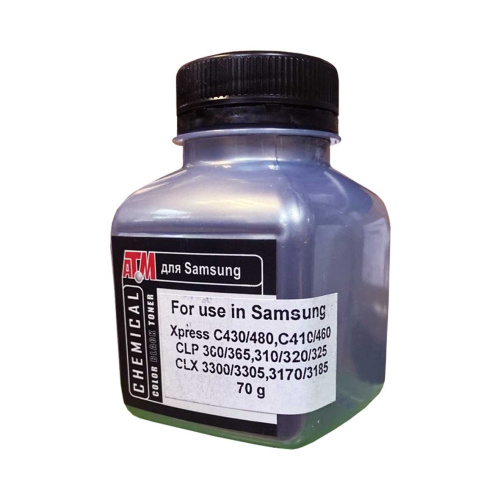 Тонер для Samsung C430/480,CLP360/325 (фл,70, ч,Chemical) Silver ATM